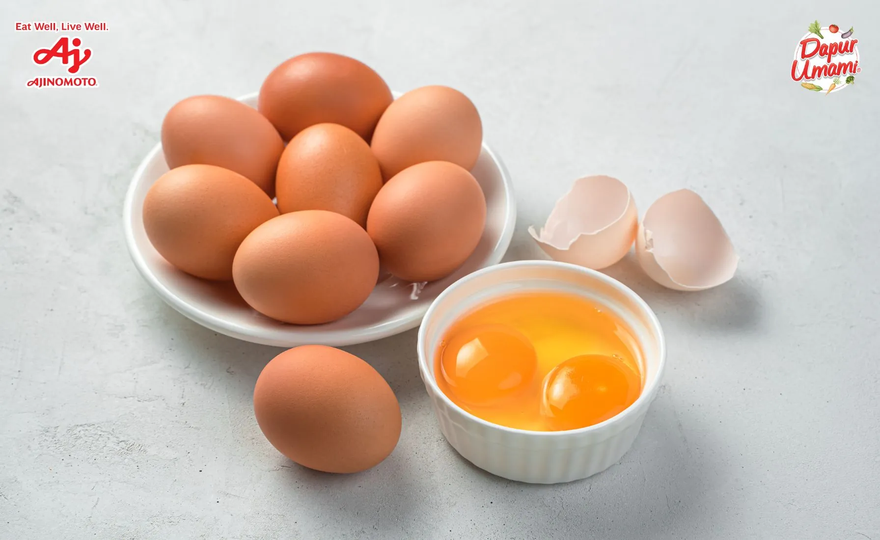 Telur segar kaya Omega 3-6-9